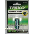 3.0v 1300mAh Lithium battery for camera cr123a with good quality